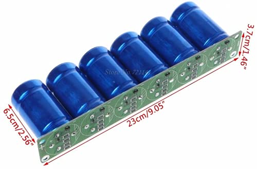 6Pcs 2.7V 500F Super Capacitor with Protection Board E5995
