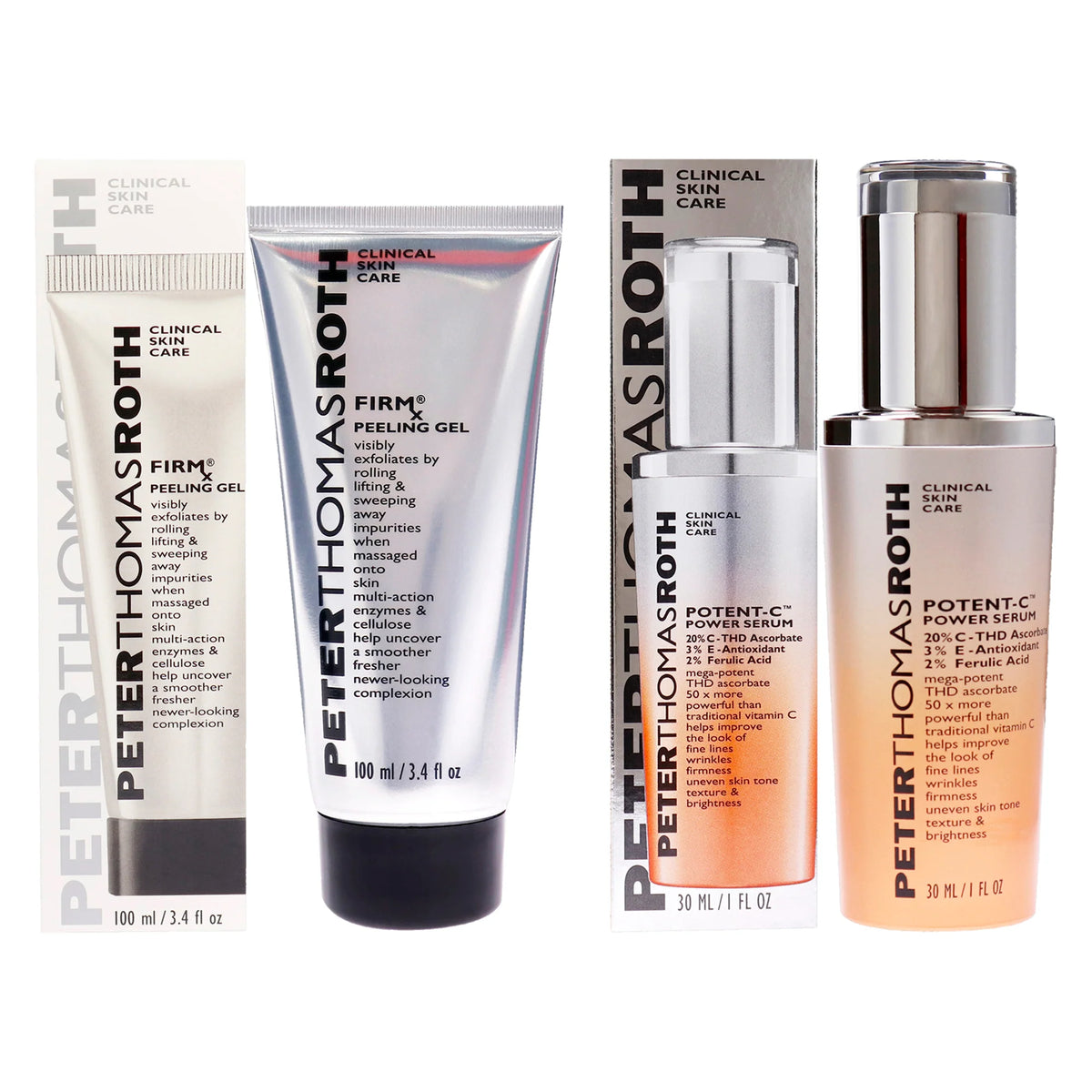2 Pc Peeling Gel and Power Serum Kit V226