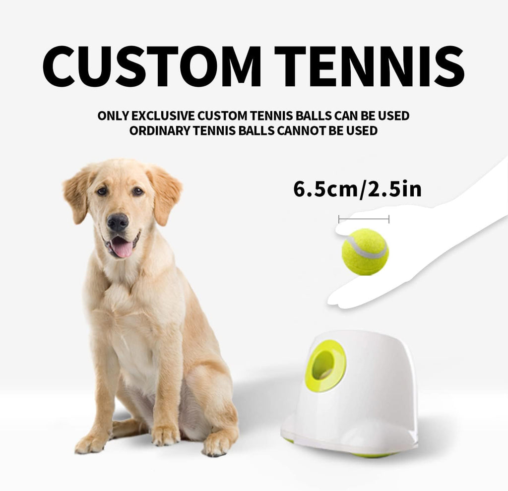 Automatic Ball Thrower for Dogs with 3 Tennis Balls R837001