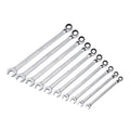 Metric Ratcheting Combination Wrench Set, 10-Piece N85232