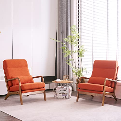White Teddy Fleece Upholstered Accent Chair with Pillow V9240