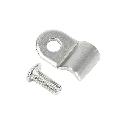 50pcs 3/16" Stainless Steel Brake Line Clamp & Screw T6112