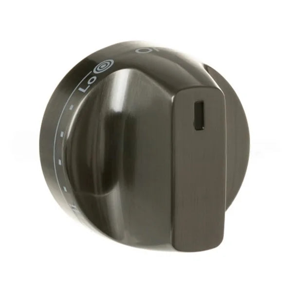 Brushed Black Stainless Knob T514