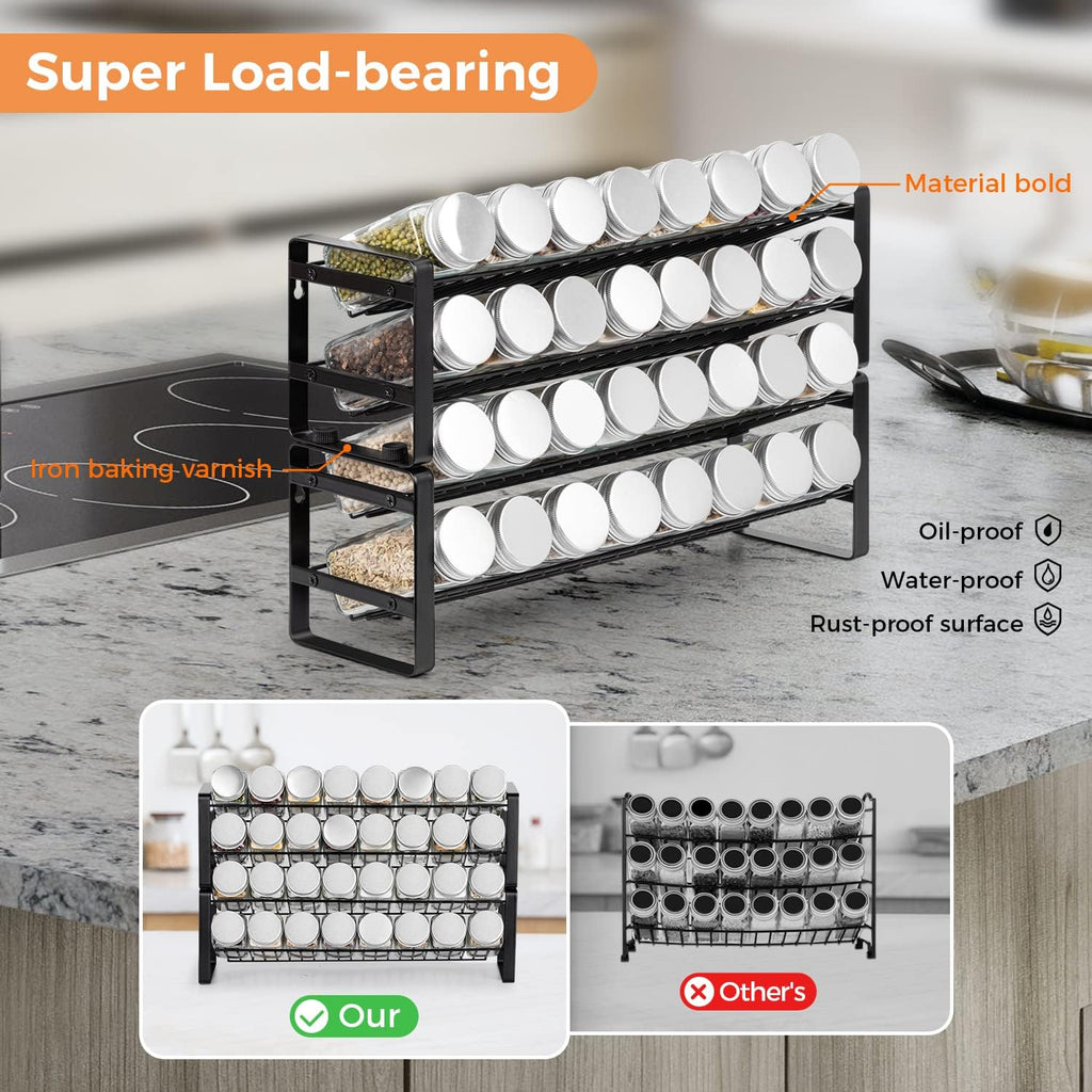 4-tier Stackable Spice Rack Organizer L364238