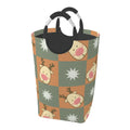 50L Rectangular Laundry Hamper with Aluminum Handles K571
