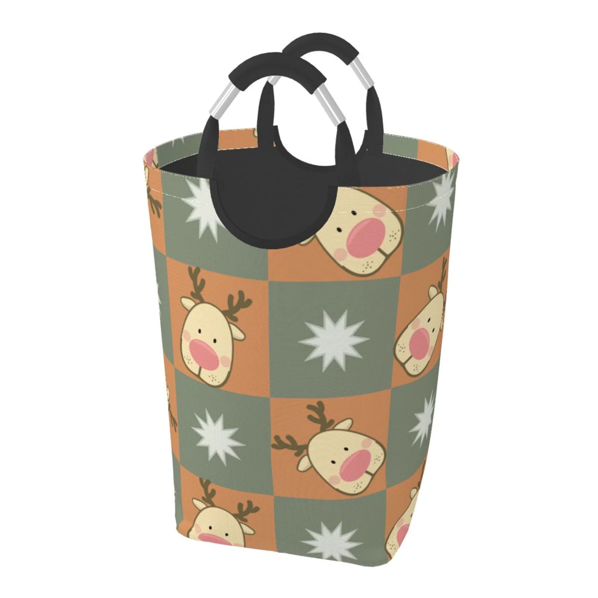 50L Rectangular Laundry Hamper with Aluminum Handles K571