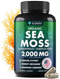 Sea Moss Capsules with Burdock Root, Bladderwrack & Muira Puama, 120 Pills R7357
