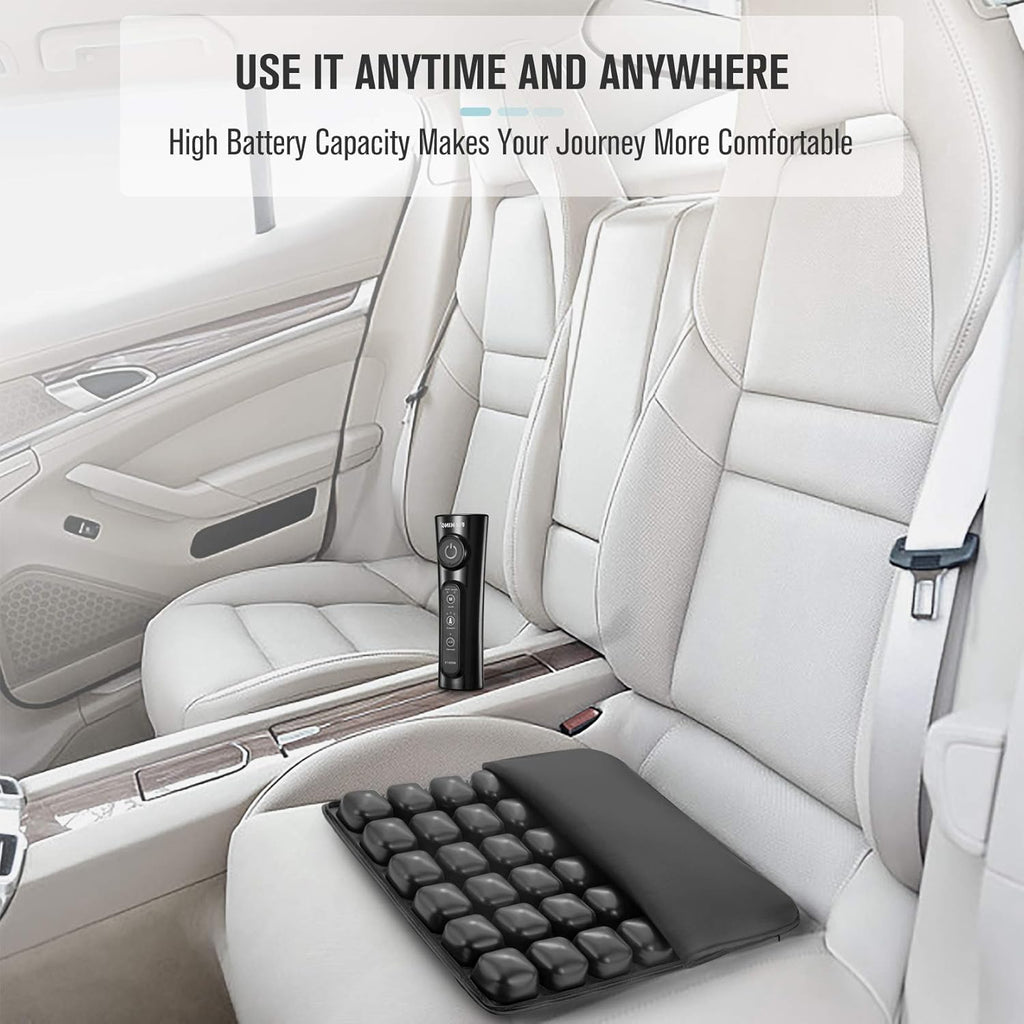 Rechargeable Electric Inflatable Air Seat Cushion with Massage Mode M291