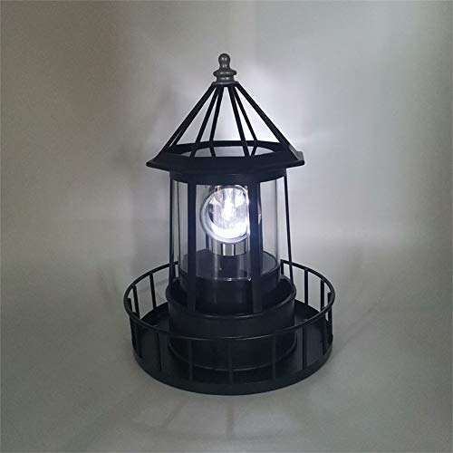 Solar LED Rotating Lighthouse Light P758