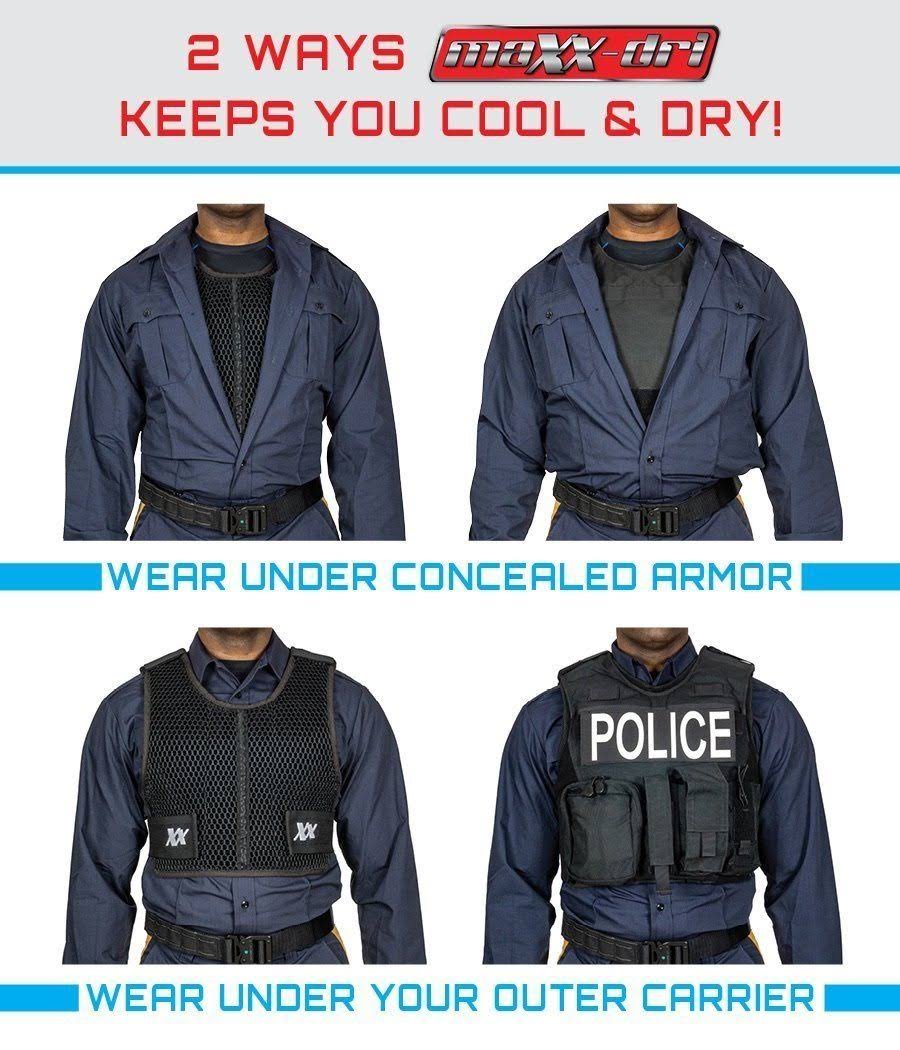 White / 3XL/4XL Tactical Body Armor Vest T37970