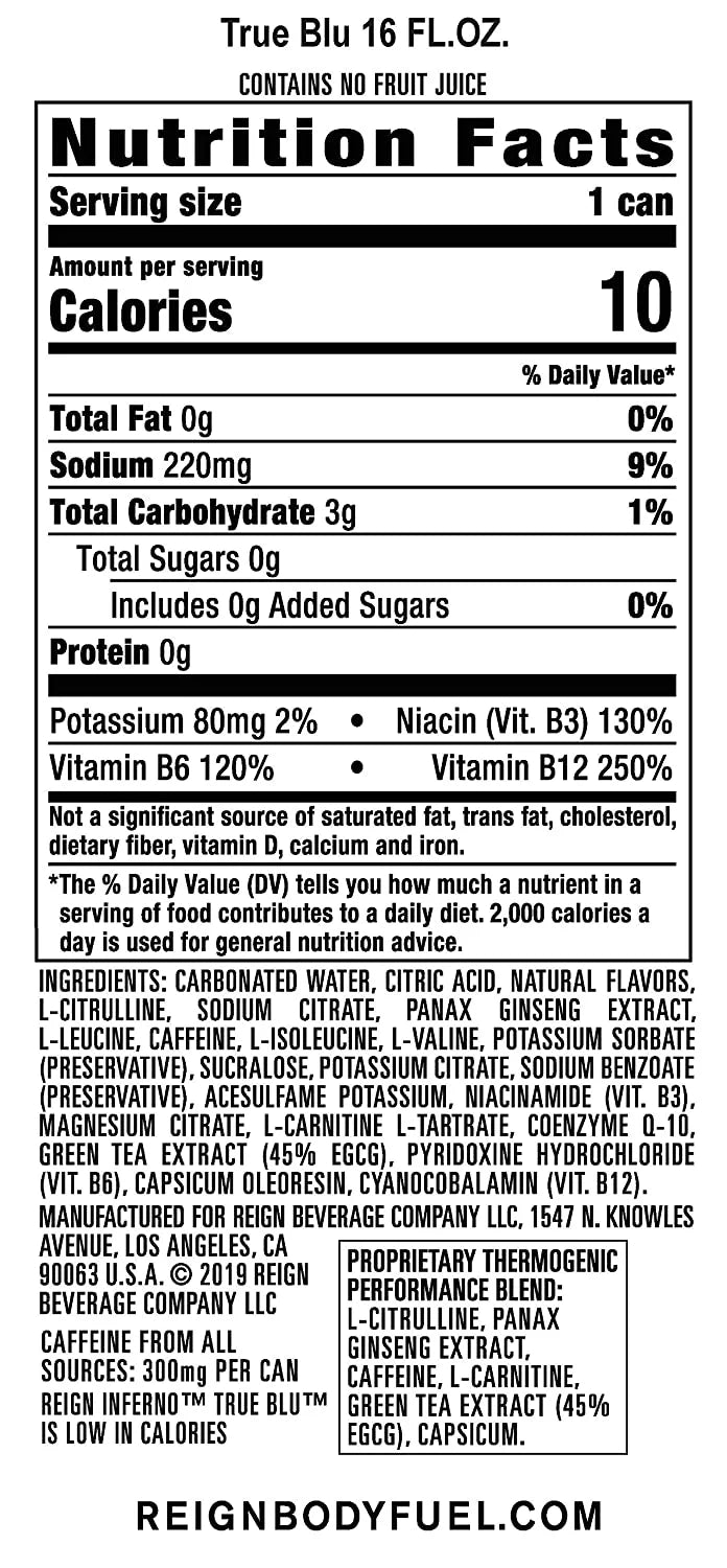 Thermogenic Fitness Drink 16 Ounce Pack of 12 I653500