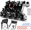 Upper Intake Manifold with Thermostat Compatible with Ford Crown Victoria Mustang Thunderbird Town Car Mercury Grand Marquis Cougar 1996-2000 V8 4.6L J942299