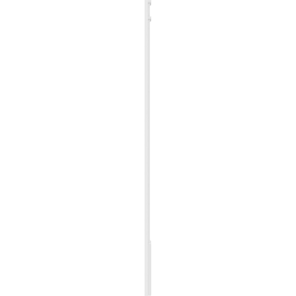 Two Equal Flat Panel PVC Pilaster with Standard Capital & Base (Pair) M176082