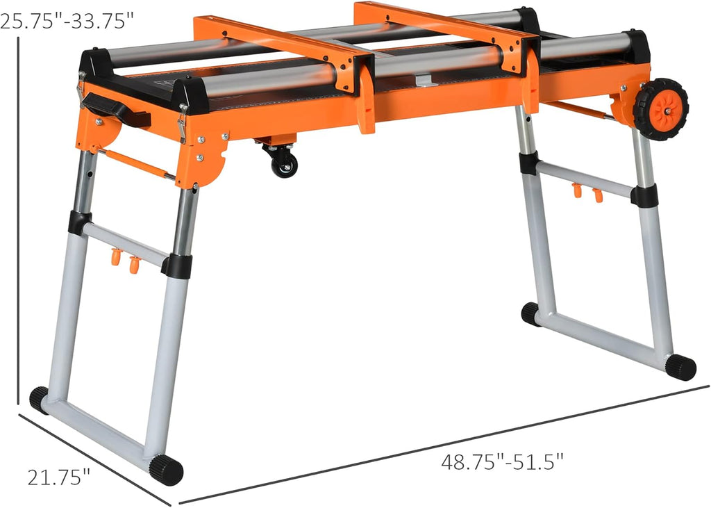 5-in-1 Folding Work Bench with Adjustable Legs S54500