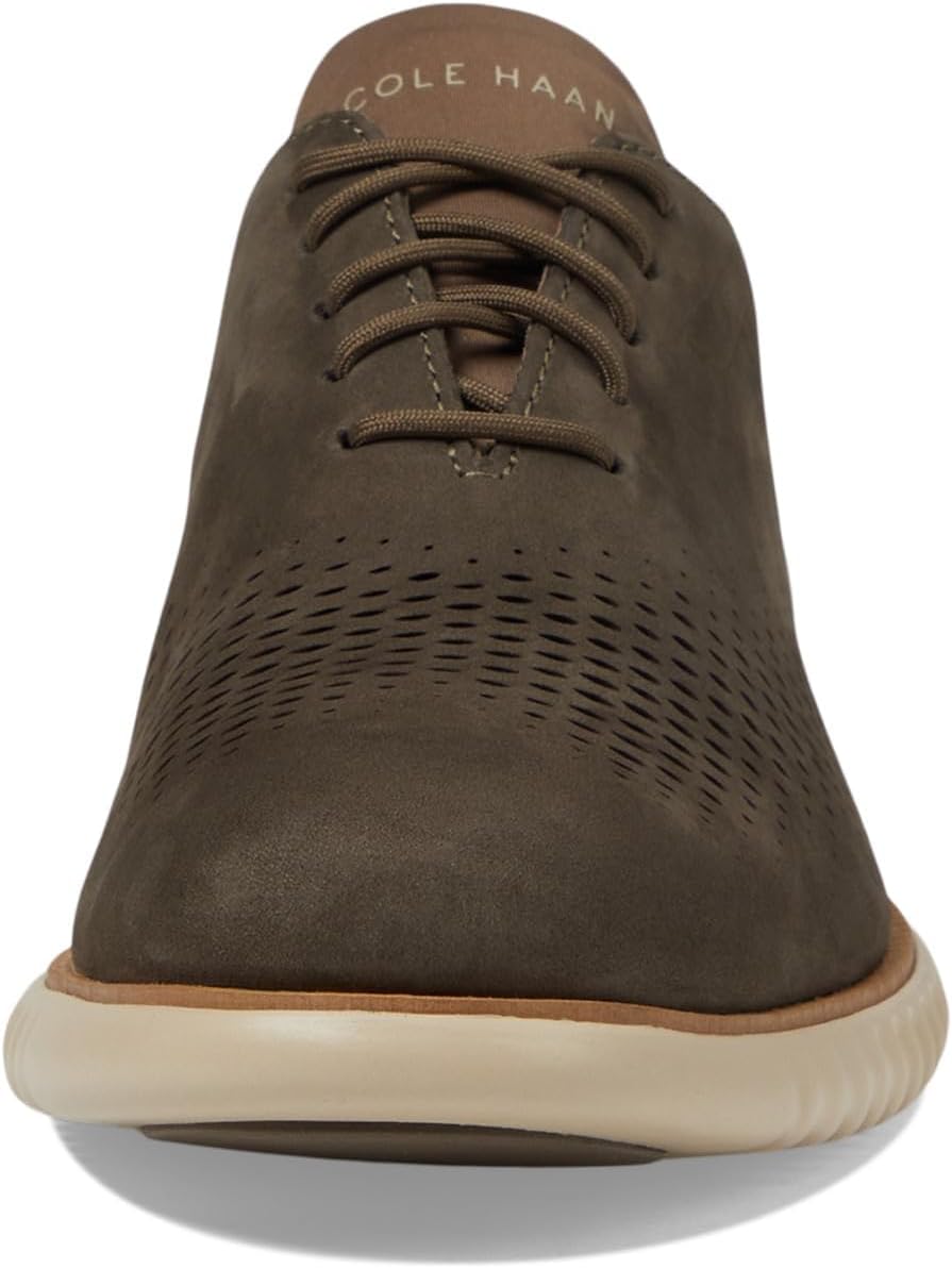 Deep Olive Nubuck Oxford Lined I90839