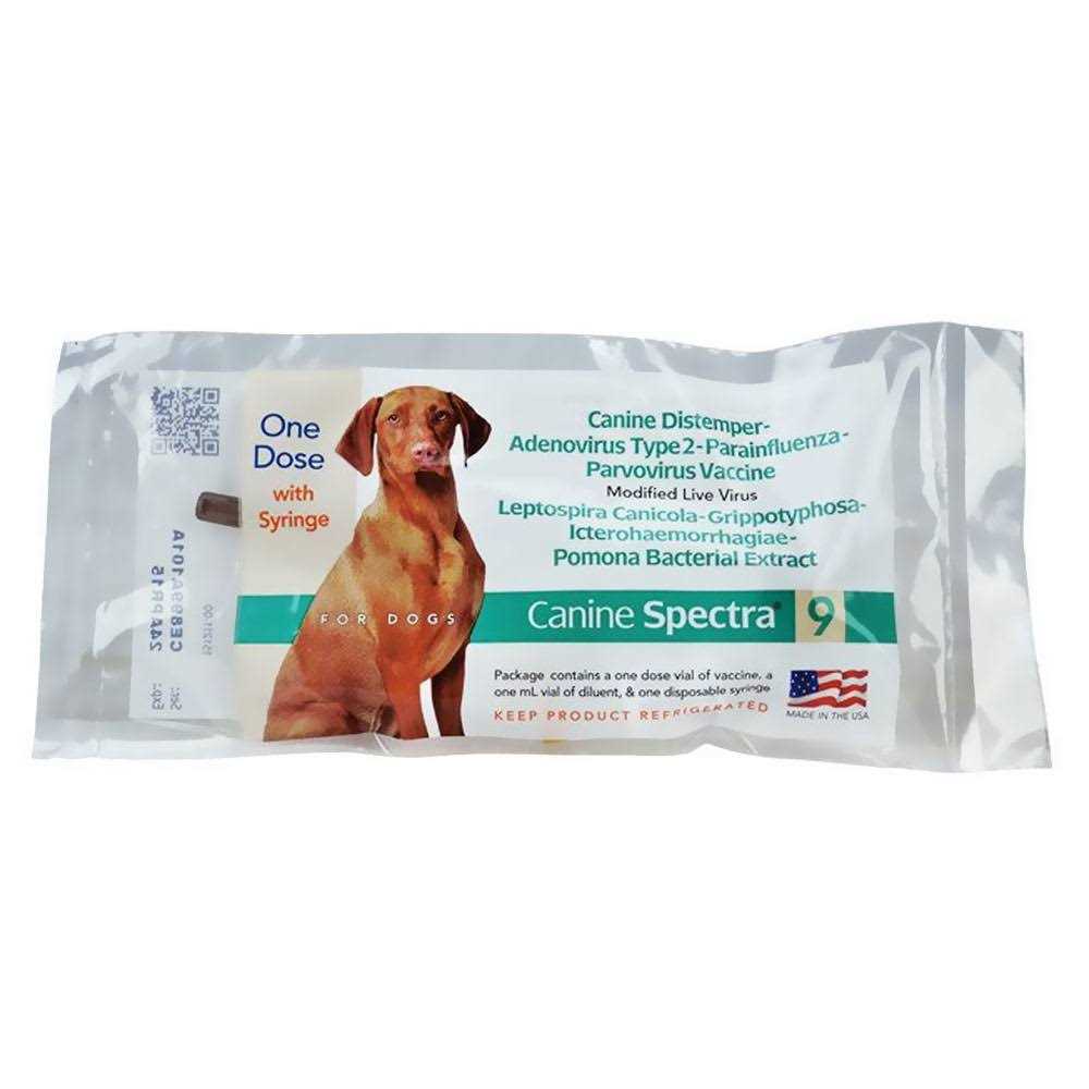 Canine Spectra 9 Dog Vaccine W9580