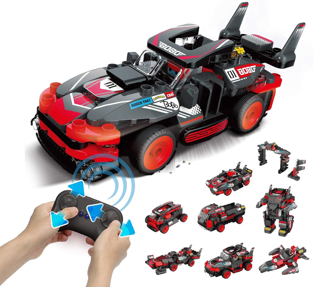 Toy Car Model Building Kit 8-in-1 60 Pieces L4097