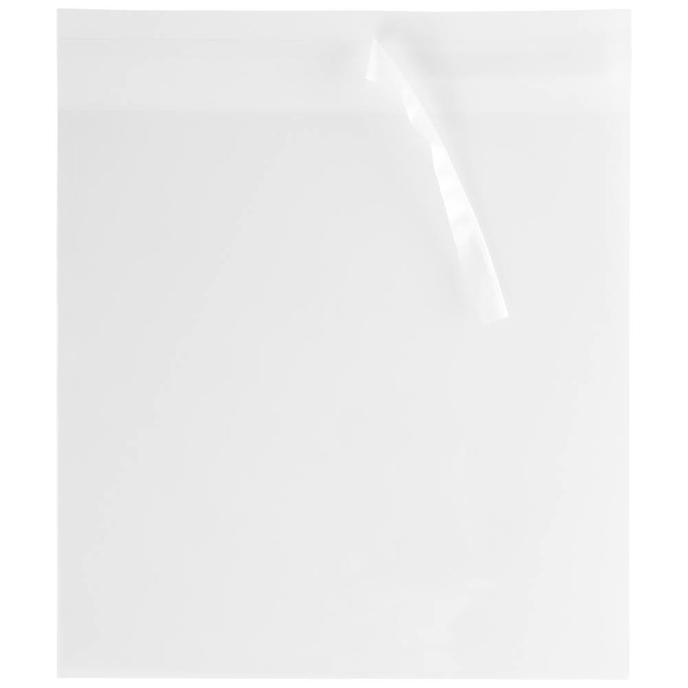Cello Sleeves with Self-Adhesive Closure, 6.25 x 6.25, Clear, 1000/Carton N5554