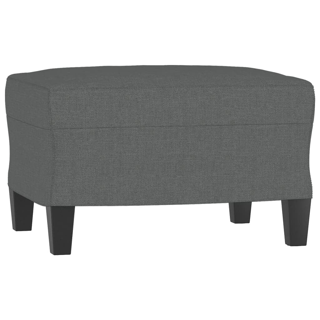 3 Piece Dark Gray Fabric Sofa Set Z51499