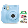 Light Blue Instax Mini 7S Instant Camera with 10-Pack Film W1031