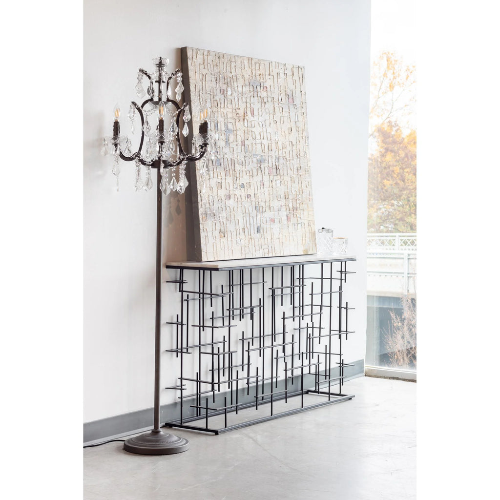 White Marble Console Table X75164