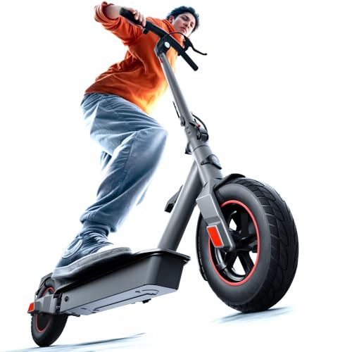 Electric Scooter with 500W Motor, Pneumatic Tires, Foldable R6917