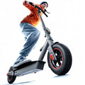 Electric Scooter with 500W Motor, Pneumatic Tires, Foldable R6917