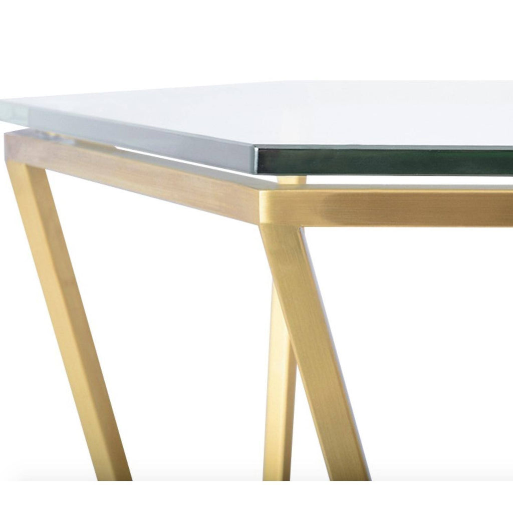 Gold Side Table Z2127