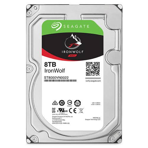 8TB 7200RPM SATA III Internal NAS Hard Drive V980541