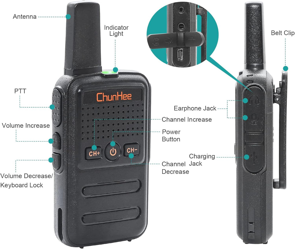 Wireless Intercom System 4 Pack Q82792