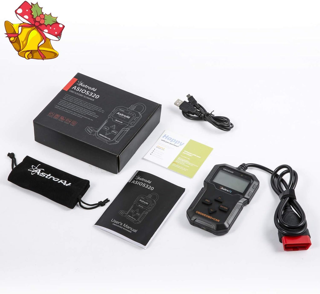 Black OBD2 Scanner Car Diagnostic Tool P26429