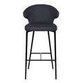 Charcoal Fabric Bar Stool G943406