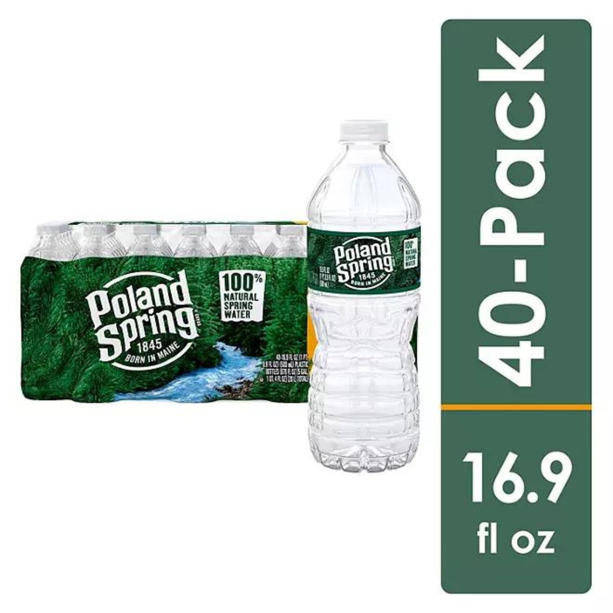 16.9 Fl Oz 40 Pack Spring Water W122243