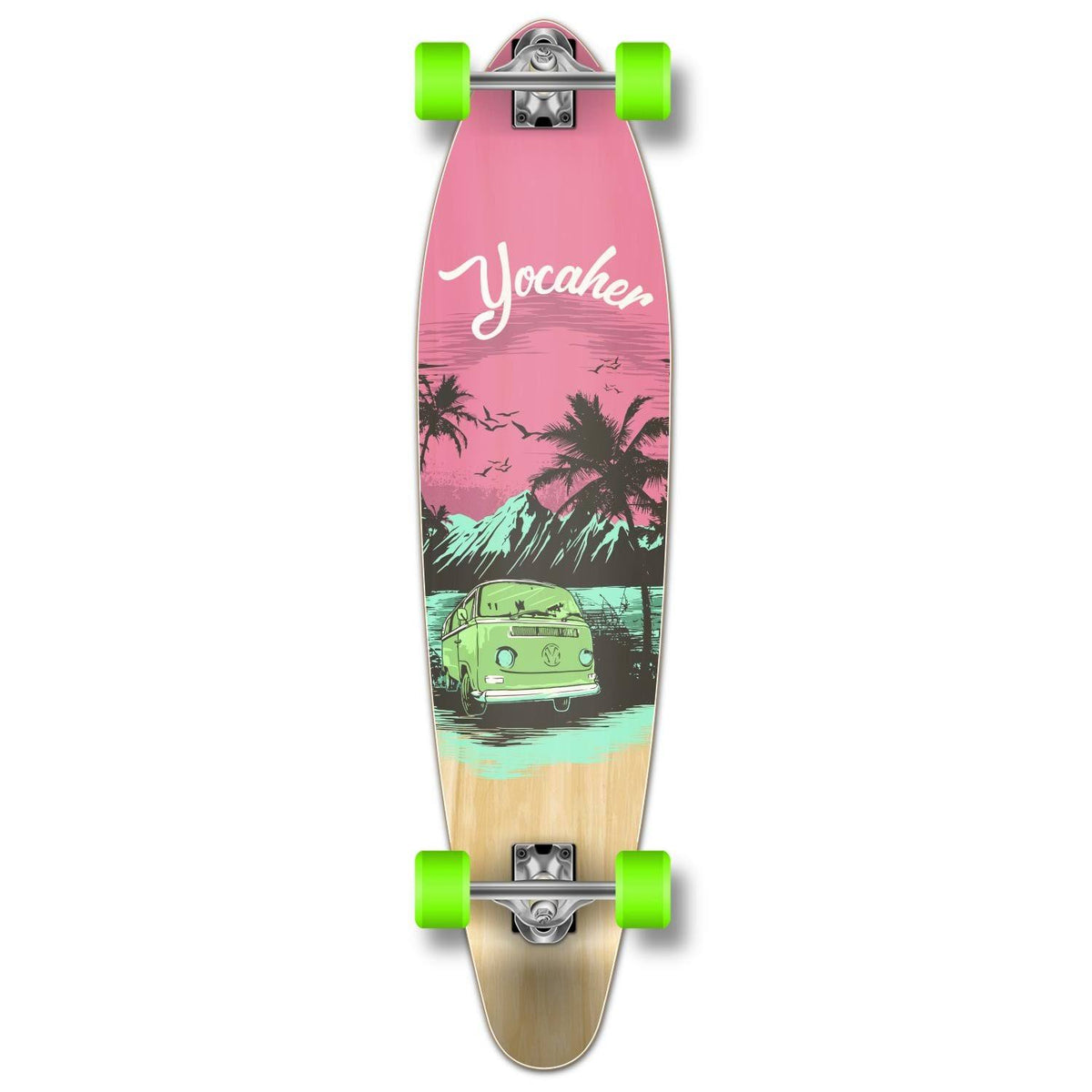 Kicktail Longboard Complete W765