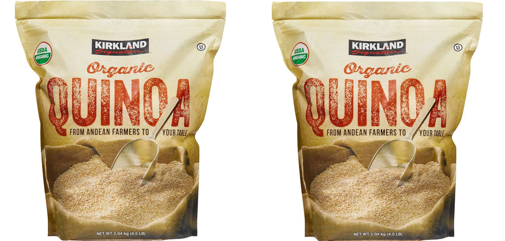 Organic Quinoa, Resealable Bag 4.5 lbs (2 PACK) Z573