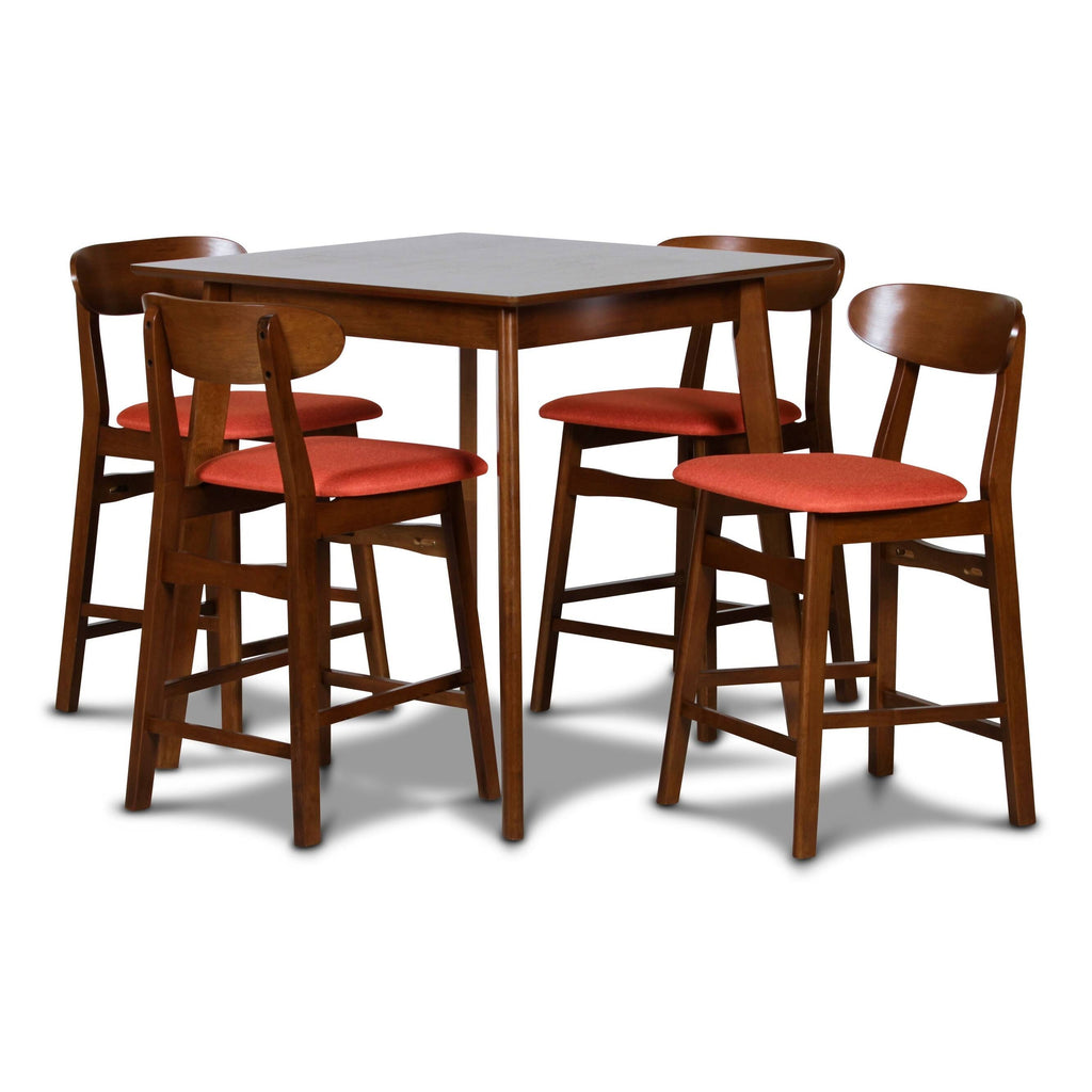 5-Pc Upholstered Dining Set V16366