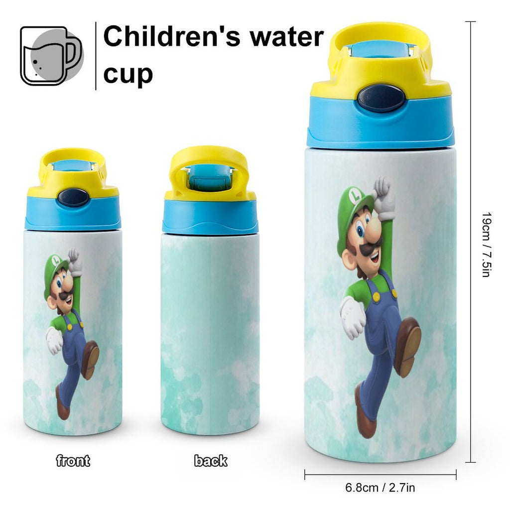 Insulated Stainless Steel Water Bottle with Straw W128