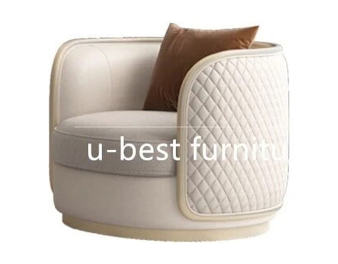 3 Seat Sofa Cum Bed Wooden Curved Couch Z31556