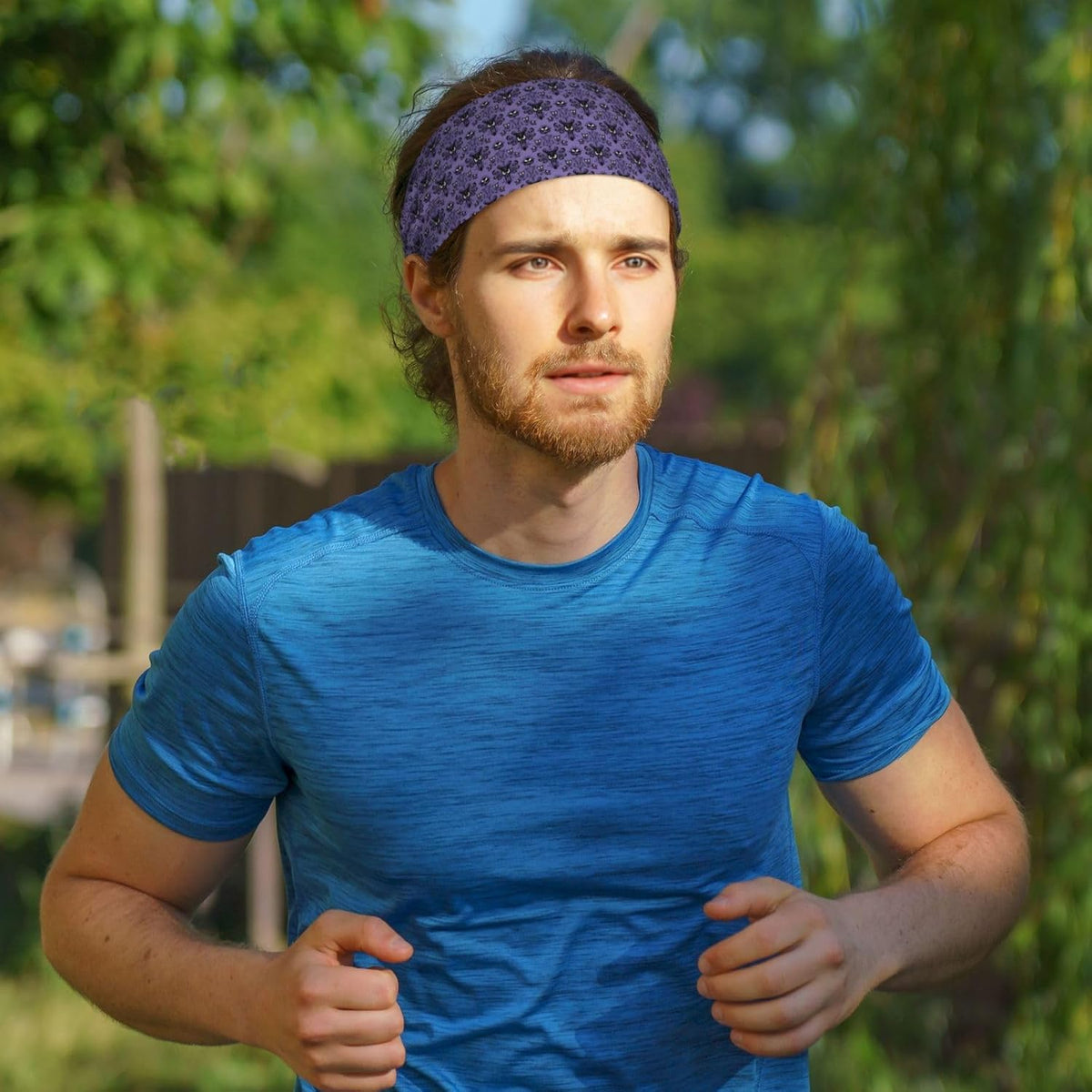 Elastic Moisture Wicking Athletic Headband A1945