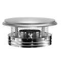 6 Round Stainless Steel Chimney Cap with Removable Screws U2147