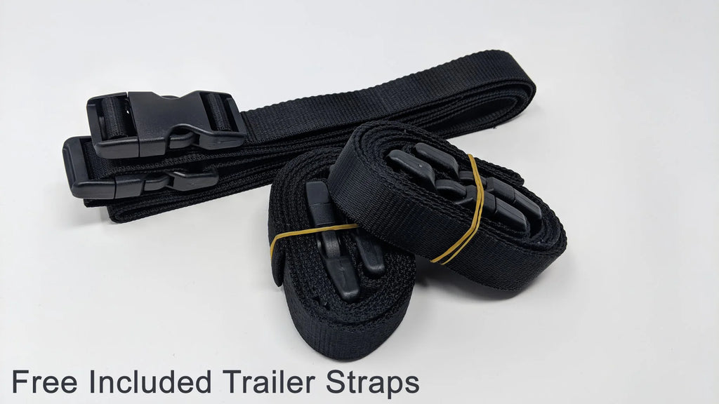 Blue Black All Weather Jet Ski Cover with Trailer Straps and Storage Bag Z83587