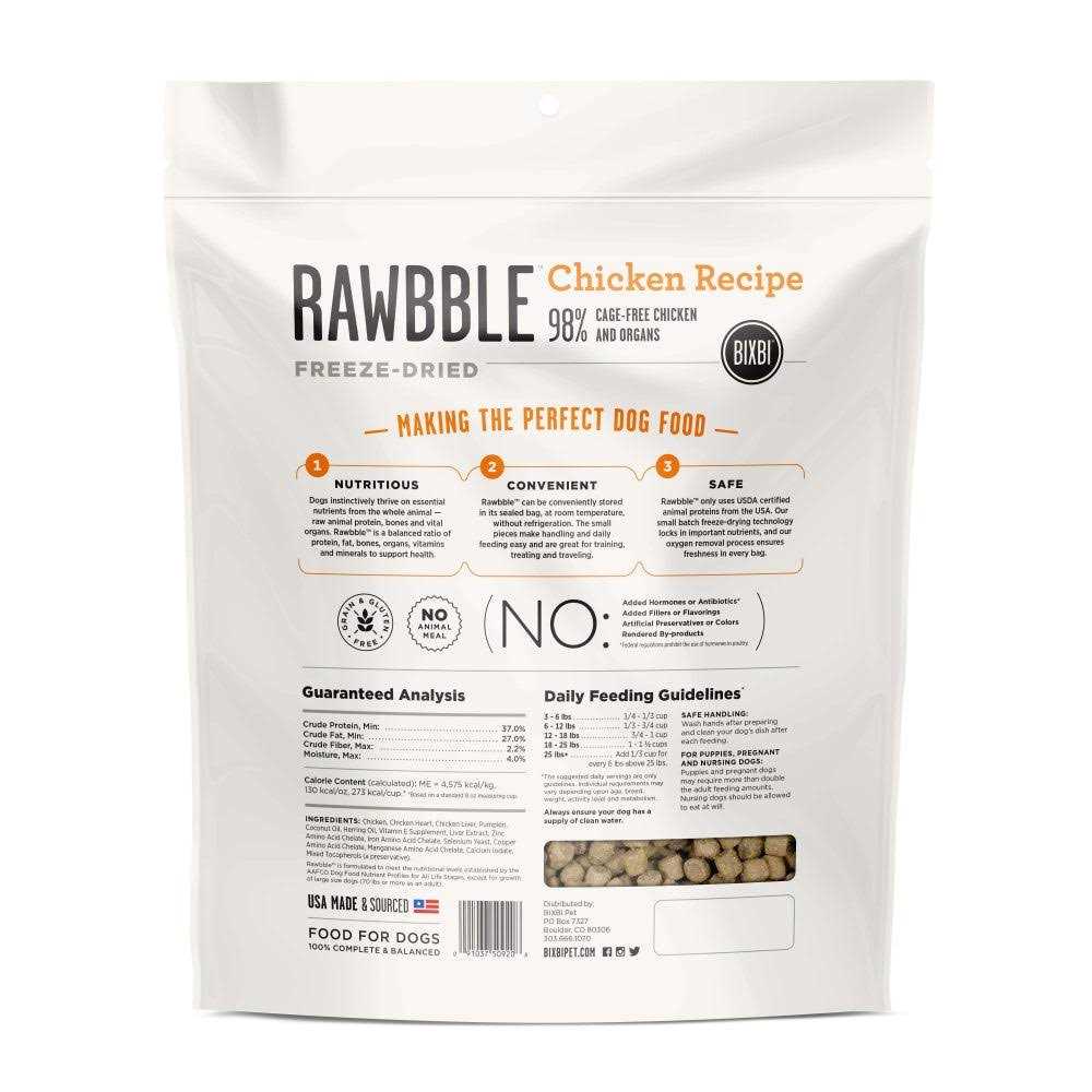 Chicken Freeze-Dried Dog Food U97230