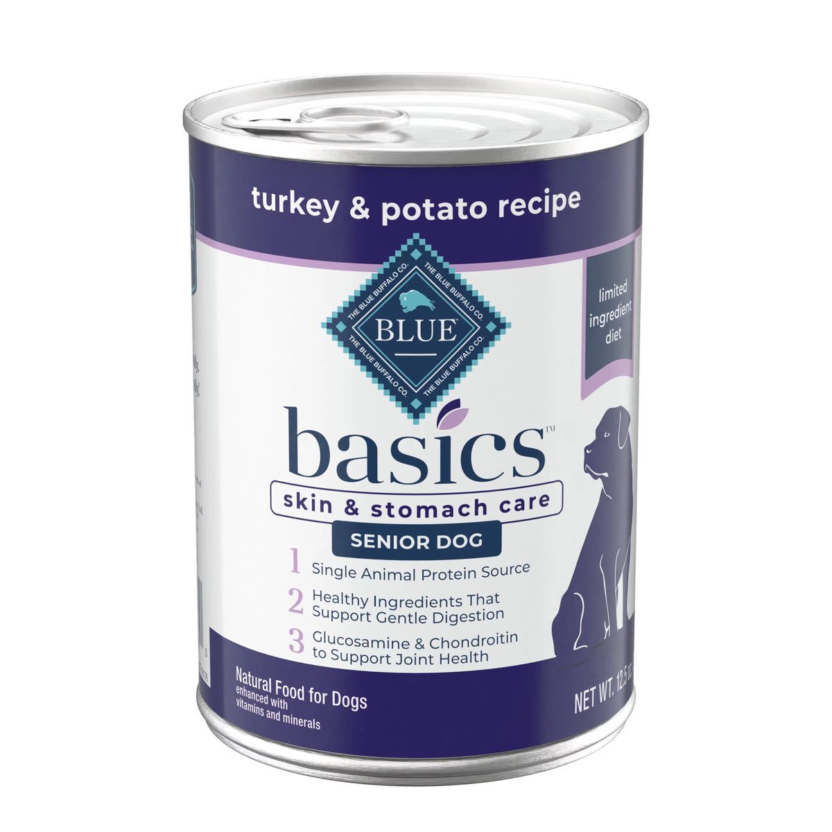 Turkey Pate Grain-Free Wet Dog Food 12.5 oz G490