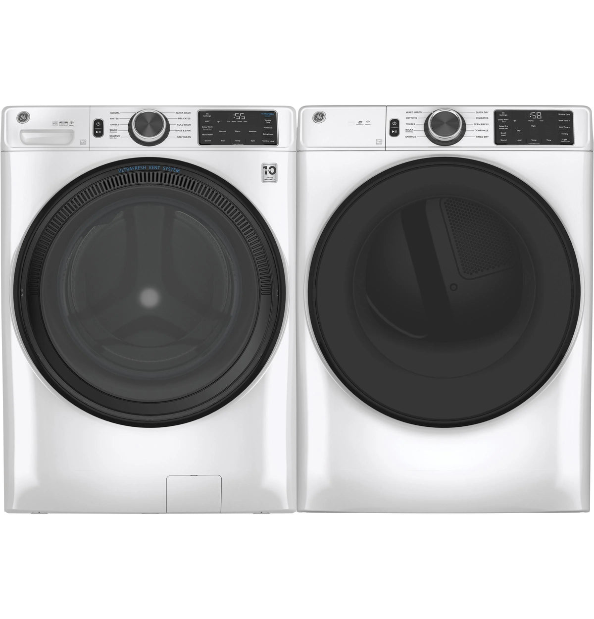 7.8 cu. ft. Smart Front Load Electric Dryer with Sanitize Cycle H830068