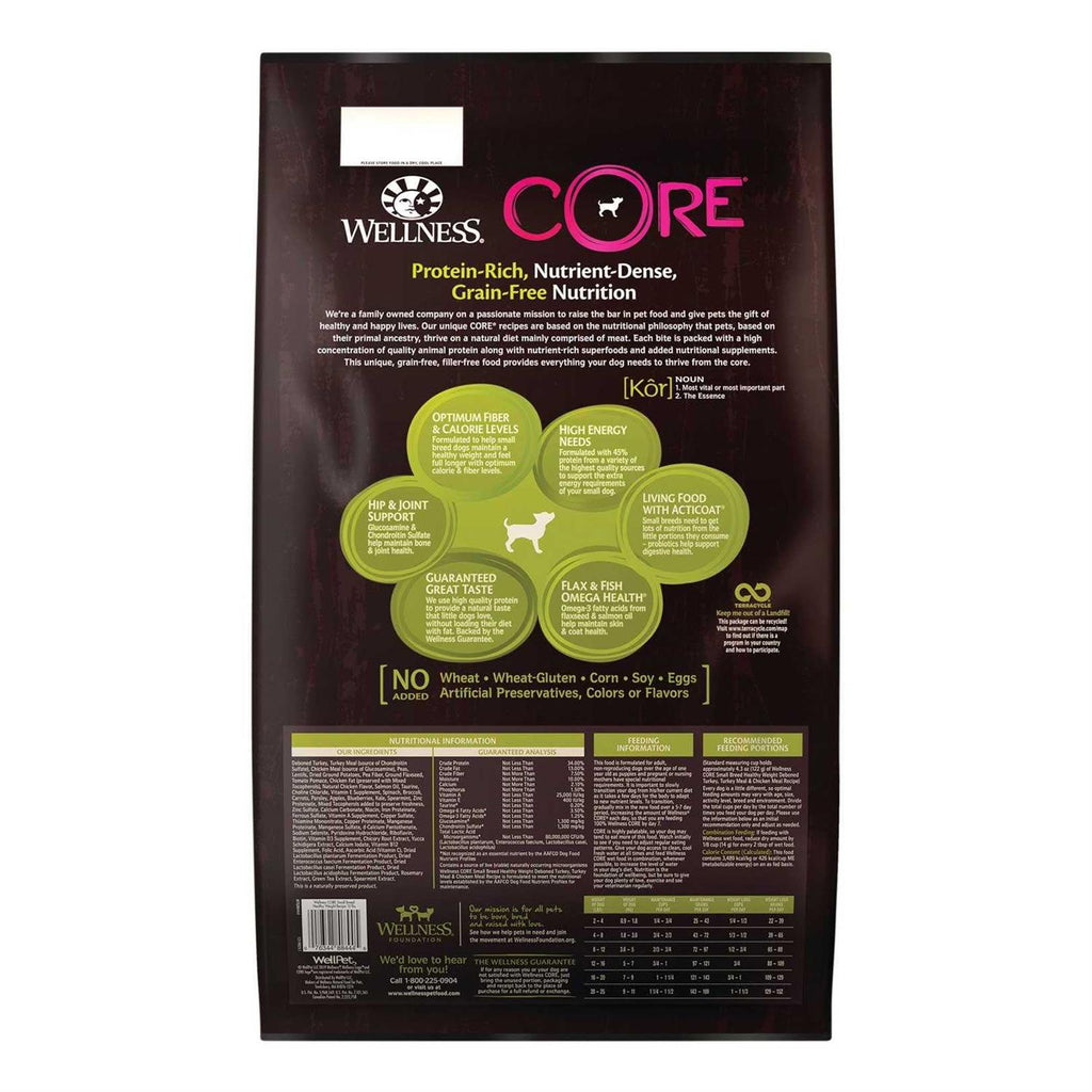 Grain Free Dry Dog Food Small Breed Healthy Weight B325