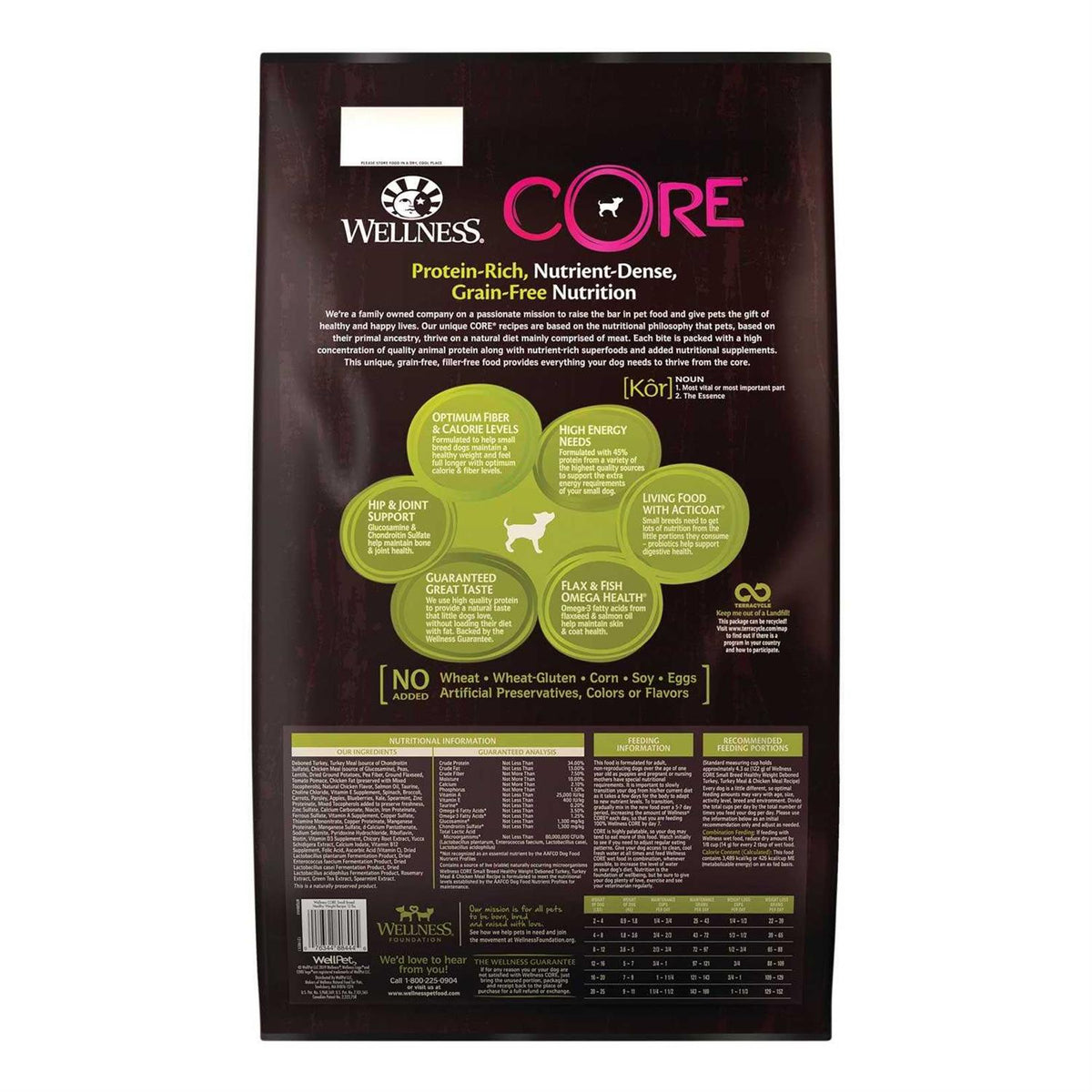 Grain Free Dry Dog Food Small Breed Healthy Weight B325