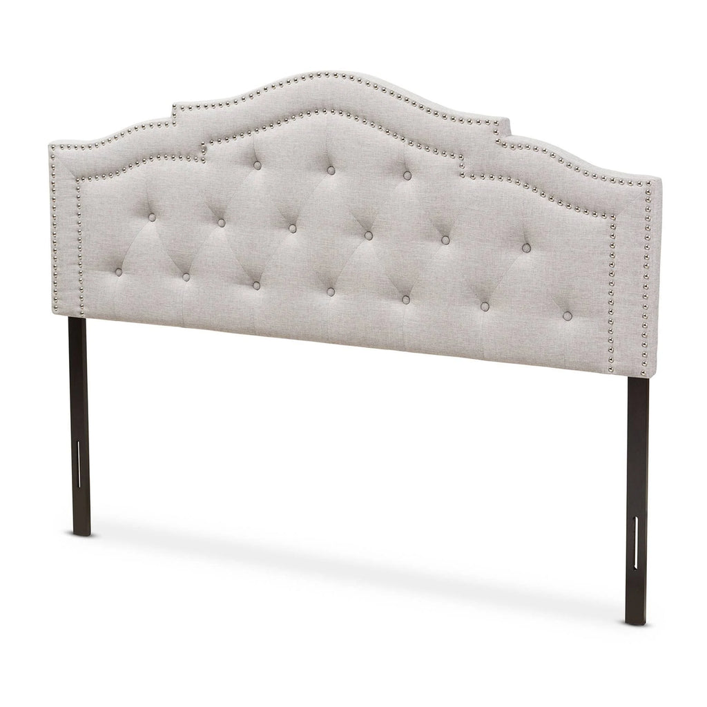 Greyish Beige Queen Headboard T9169