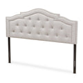 Greyish Beige Queen Headboard T9169