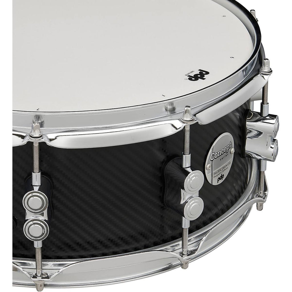 Carbon Fiber Maple Snare Drum with Chrome Hardware 14 x 5.5 in. I7925