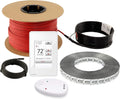 Floor Heating Cable Set 60 Sqft 120v Electric Radiant Floor Heating System with WiFi Programmable Thermostat I57349